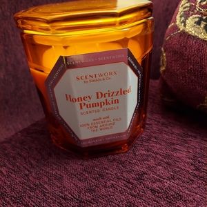 Honey drizzled pumpkin candle by scentworx